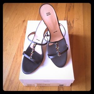 Vera Wang Satin Heels