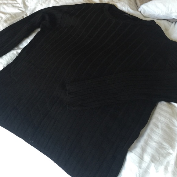 Mens Claiborne black sweater size XL