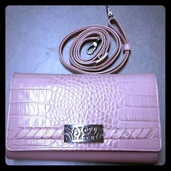 Brighton pink crossbody / clutch