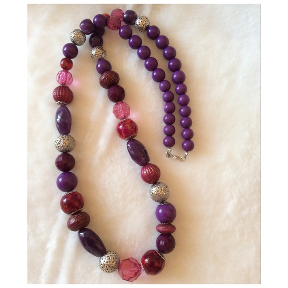 Kim Rogers Jewelry - • pretty multi beaded necklace •