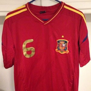Spain soccer jersey