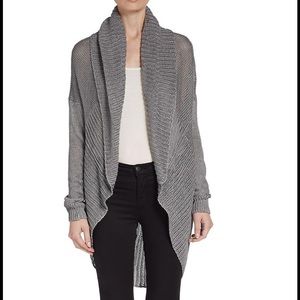 Navy Vince Shawl Collar Cardigan