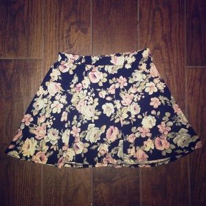 Floral Skater Skirt