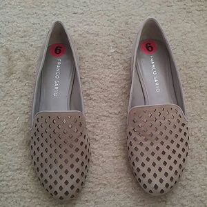 Franco Sarto leather flats.