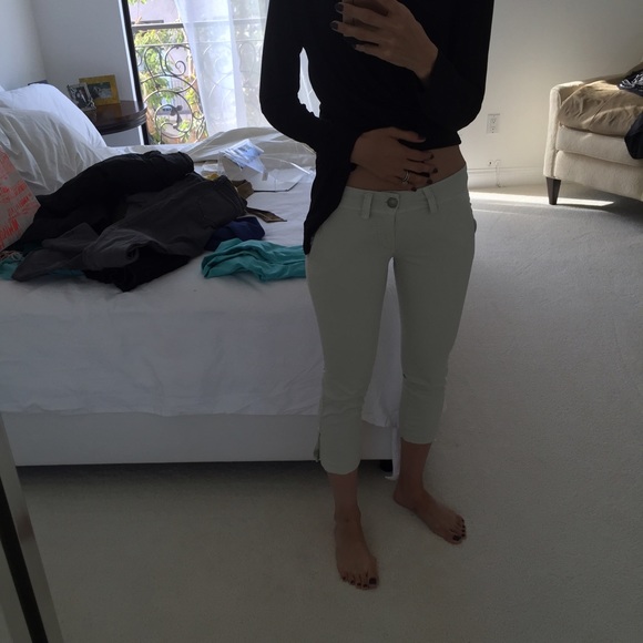 Preowned light grey Capri pants - Picture 1 of 4