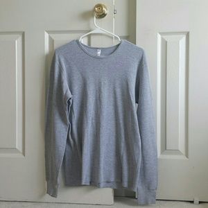 American Apparel Long Sleeve Shirt
