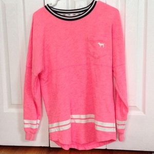 PINK Victoria's Secret jersey sweatshirt