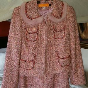 Cynthia Steffe Tweed Jacket & Skirt