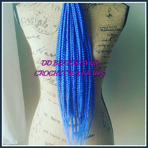 Crochet box braids extension  ( full head )