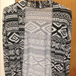 Black & White light weight cardigan