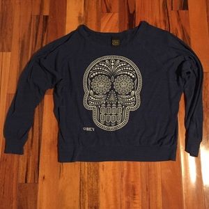 Obey skull sweater