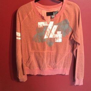 Fox Pink/Gray Sweatshirt