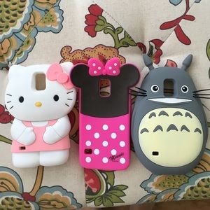 BUNDLE Galaxy s5 3D character case