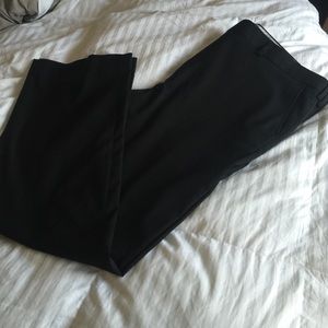 Mens flat panel black slacks 40x32 Apt 9