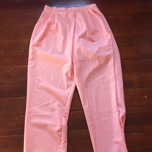 Peach dress pants!