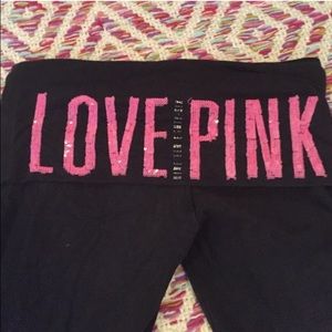 Pink leggings
