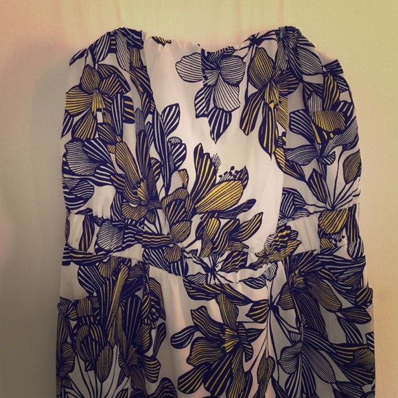 Empire waist tube top dress