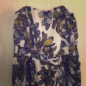 Empire waist tube top dress