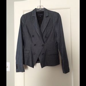 Gray Banana Republic blazer