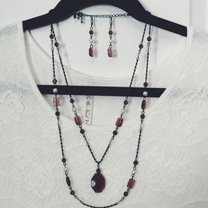 Gorgeous Necklace | Earrings Set