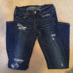 Distressed Skinny Jeans