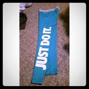 Nike fleece lined yoga pants