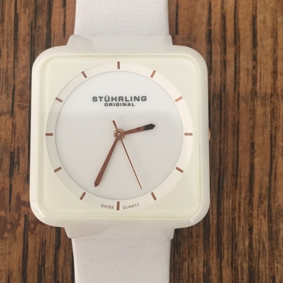 Stuhrling original white watch