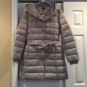 Silver Puffer Jacket