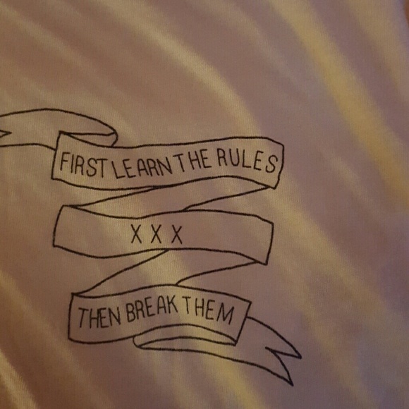 First learn the rules elin