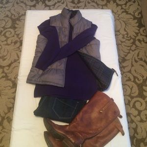 Versatile Old Navy reversible vest