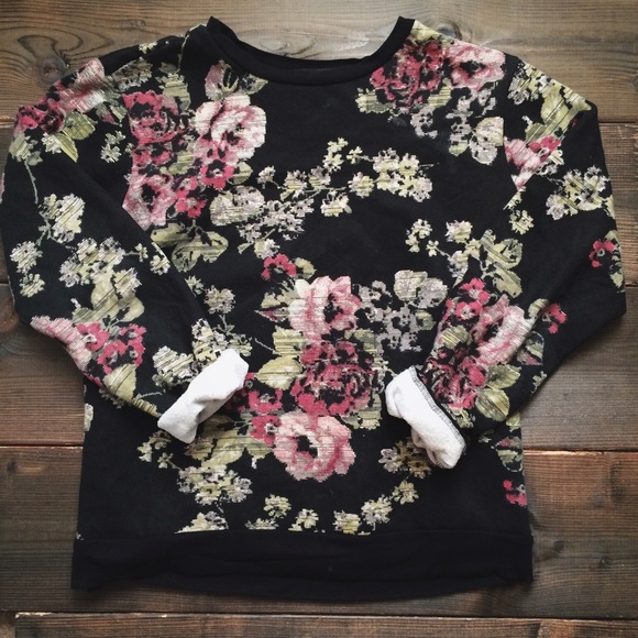 Floral foreve21 pullover