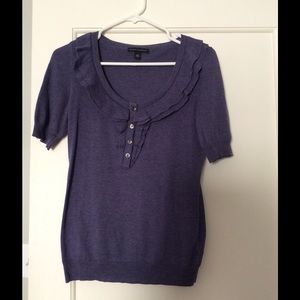 Banana Republic purple sweater