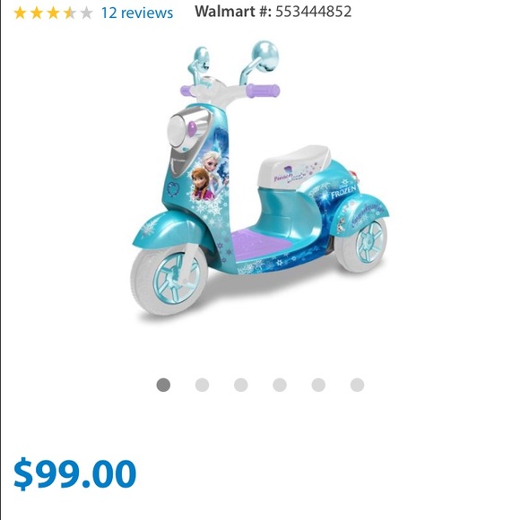 Disney frozen 3 wheel scooter.