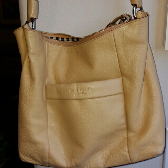 Kate Spade pebbled leather shoulder bag