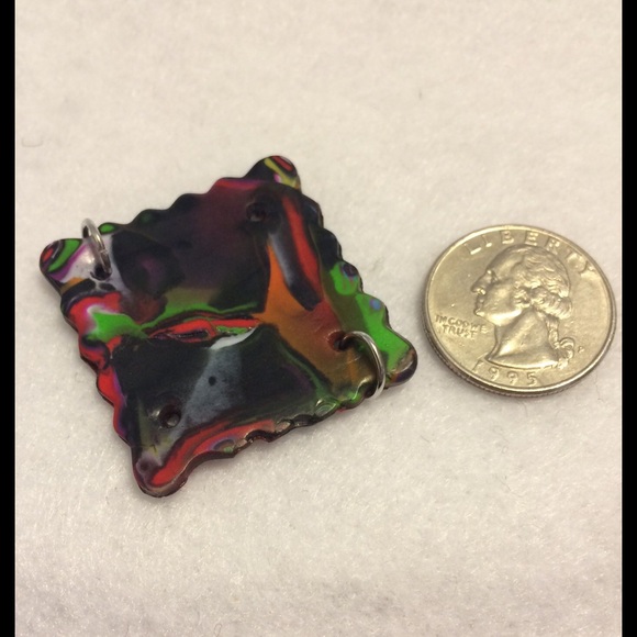 OOAK Handmade Comic Book Bead