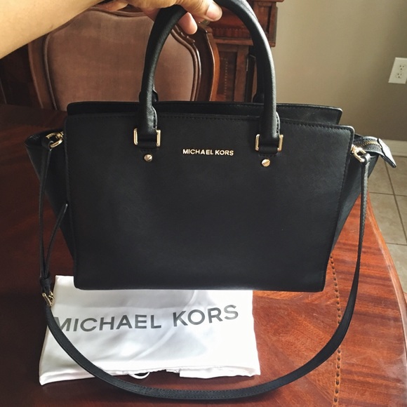 Michael Kors Selma Saffiano Satchel