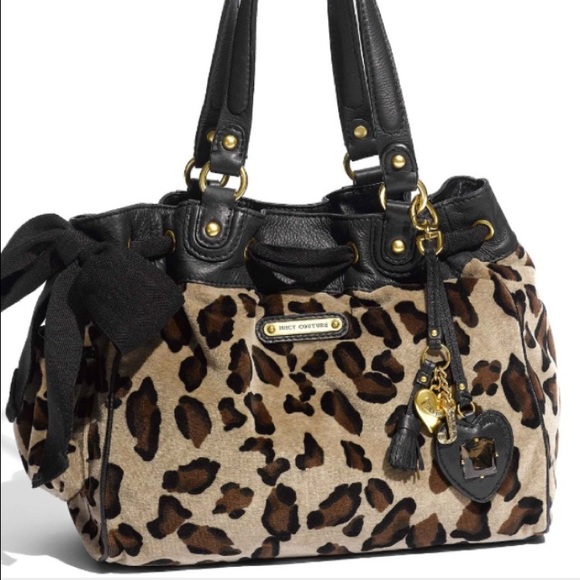 Cheetah juicy couture purse