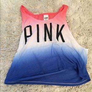 Ombré workout top