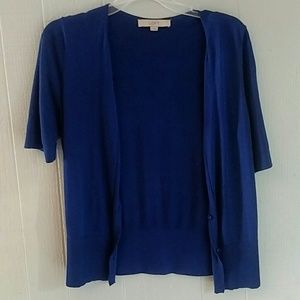 Royal Blue shrug cardigan