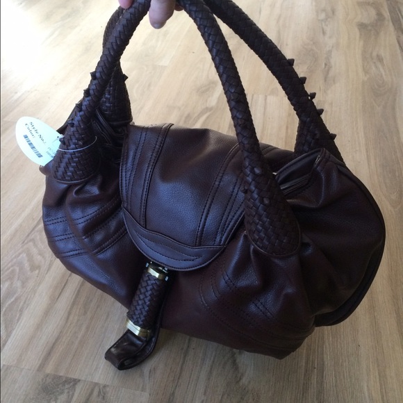 🎉FINAL SALE🎉 NWT Brown Handbag, faux leather