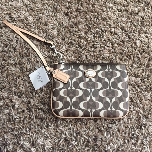 Authentic Coach wristlet