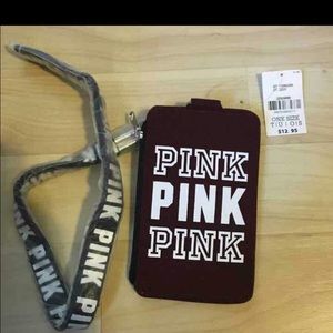 VS pink lanyard