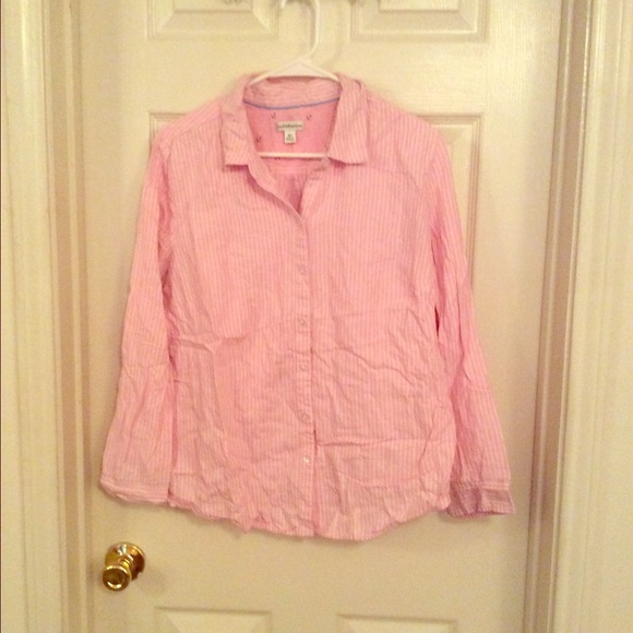 Pink pinstripe Oxford