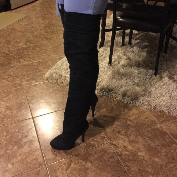 Thigh high boots
