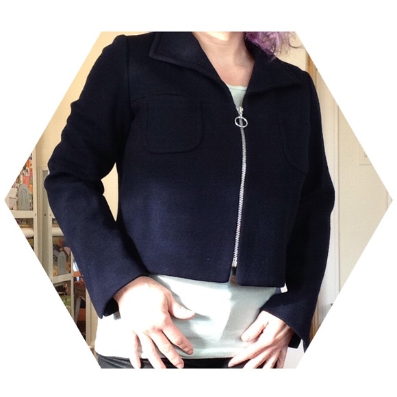 🚫SOLD LOCALLY🚫✨VTG✨ 60s/70s cropped wool jacket - Picture 4 of 4