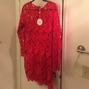Red Lace Dress