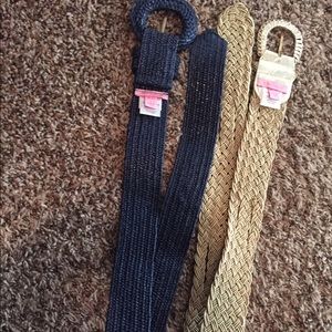 2 EUC Lilly Pulitzer belts!