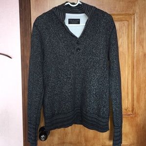 Gray Speckled Sweater