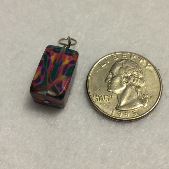 OOAK Handmade Country Quilt Pendant - Picture 1 of 4