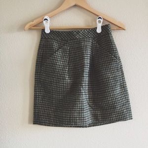 J. Crew Wool Miniskirt